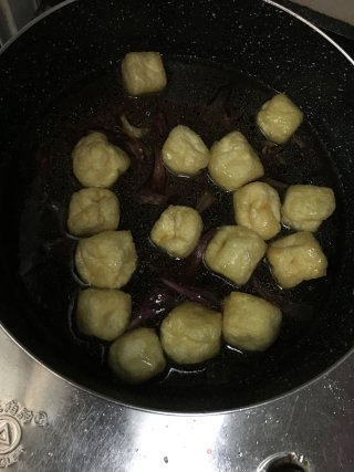 鱼头炖菜的做法步骤：12