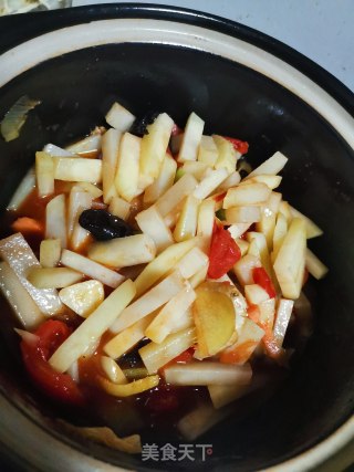 土豆肥牛煲的做法步骤：3