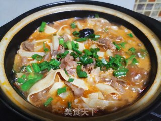 土豆肥牛煲的做法步骤：6