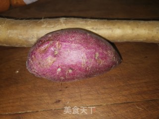 紫薯山药粥的做法步骤：1
