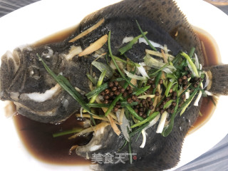 清蒸多宝鱼的做法步骤：5