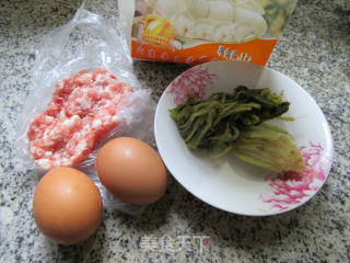 咸菜肉末饼的做法步骤：1