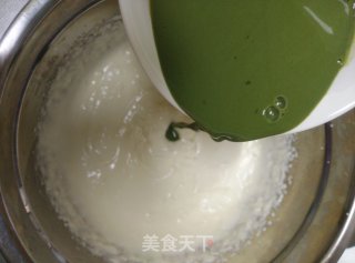 抹茶奶油慕斯的做法步骤：11