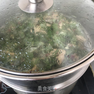 “春日应季美食”蒸水萝卜缨的做法步骤：13