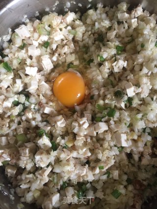 白菜豆腐大油饺的做法步骤：6
