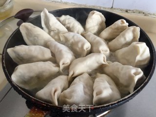 白菜豆腐大油饺的做法步骤：12