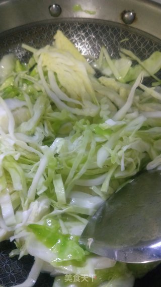 大头菜炒土豆粉的做法步骤：6