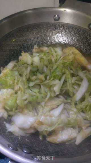 大头菜炒土豆粉的做法步骤：8