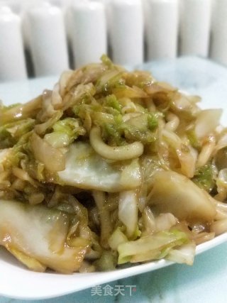 大头菜炒土豆粉的做法步骤：10