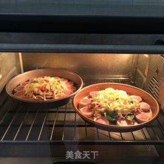 手抓饼披萨的做法步骤：11
