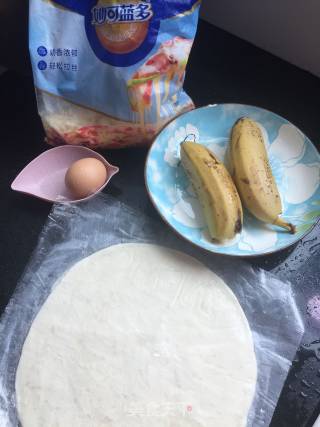 香蕉芝士饼的做法步骤：1