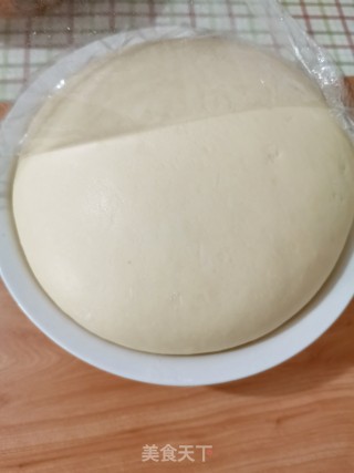 火腿葱香面包的做法步骤：6