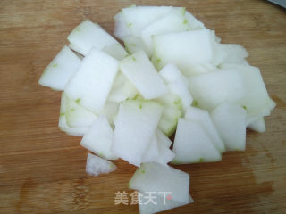 鸡蛋炒冬瓜的做法步骤：2