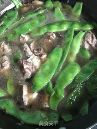 排骨豆角焖面的做法步骤：3