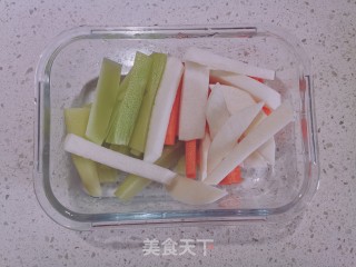 洗澡泡菜的做法步骤：1