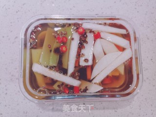 洗澡泡菜的做法步骤：2