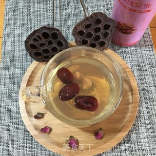 玫瑰红枣茶的做法步骤：5