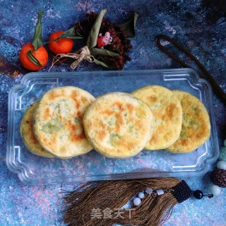 韭菜粉丝鸡蛋馅饼的做法步骤：18