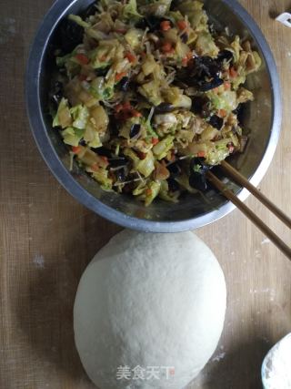 白菜大包子的做法步骤：5