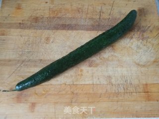 熗拌黄瓜条的做法步骤：1