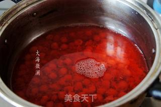 苹果樱桃甜汤的做法步骤：3