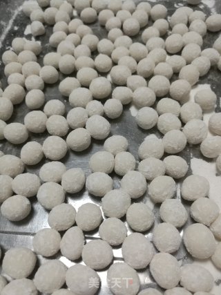 芒果奶昔糯米丸的做法步骤：4