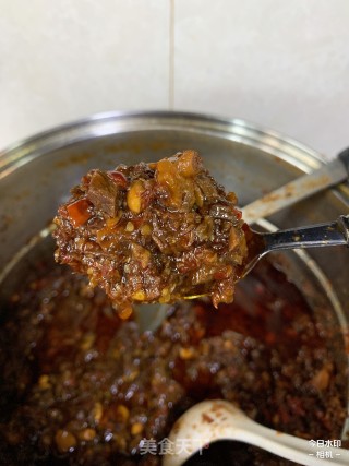 香辣牛肉酱的做法步骤：12