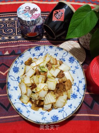 五花肉炒白菜的做法步骤：10