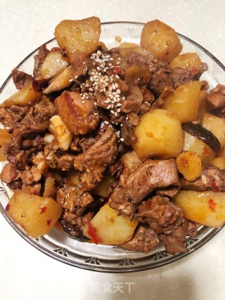 红酒烧兔肉的做法步骤：13