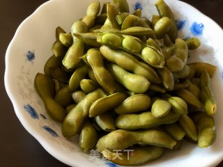 盐水原味毛豆的做法步骤：8