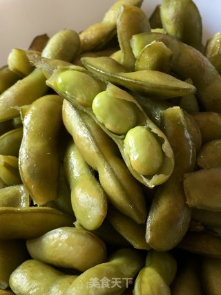 盐水原味毛豆的做法步骤：9