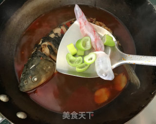 酸辣炖鱼的做法步骤：10