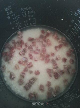 咸肉莴笋叶菜饭的做法步骤：6