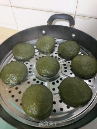 艾叶粑粑的做法步骤：4