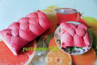 红火龙果花样面包的做法步骤：20