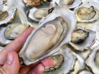 烤箱版原汁生蚝（轻松开蚝法）的做法步骤：6