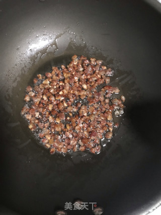 腊味糯米饭团的做法步骤：3
