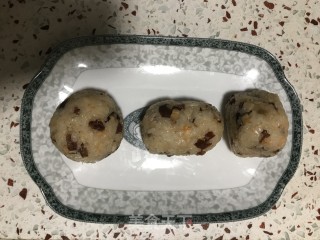 腊味糯米饭团的做法步骤：11