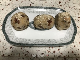 腊味糯米饭团的做法步骤：12
