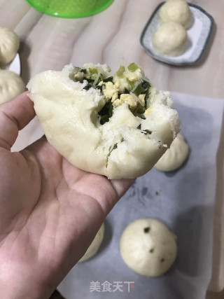 韭菜粉丝包的做法步骤：17