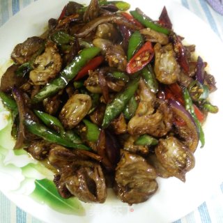 爆炒鸡心的做法步骤：9