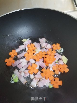 #春日应季美食#小炒培根荷兰豆的做法步骤：4