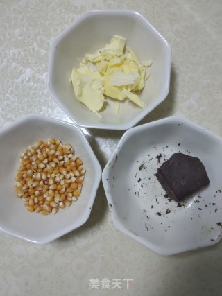 巧克力味爆米花的做法步骤：1