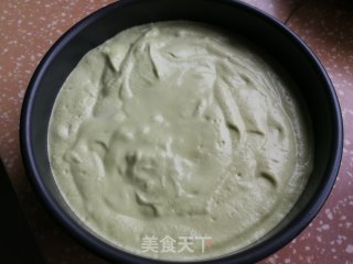 #春日美食#菠菜蒸蛋糕的做法步骤：11