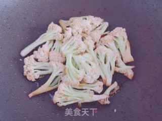 豉油花菜的做法步骤：3