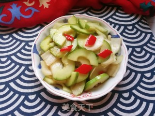 洋葱拌酥瓜的做法步骤：10
