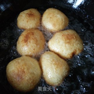 炸豆沙包的做法步骤：11