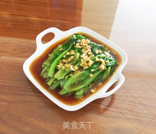 蚝油生菜的做法步骤：9