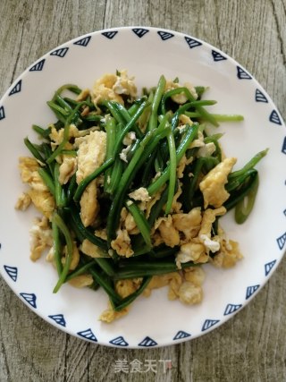 菠菜梗炒鸡蛋的做法步骤：8