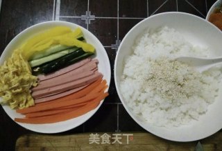 家常寿司????的做法步骤：1